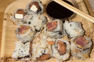 巴西淘汰日本后，帕奎塔社交平台分享美食照大快朵颐寿司