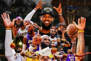 八年岁月！ESPN发布海报致敬詹姆斯在湖人队的生涯：这段旅程实属精彩