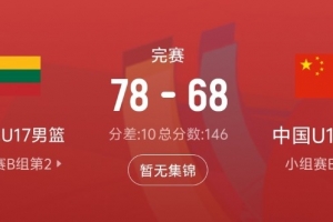 中国队此役篮板球数远逊立陶宛队17个，仅抢下31个
