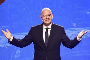 因凡蒂诺温情寄语中国媒体：感激远道而来，愿中国队未来好运连连